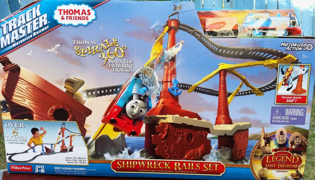 Thomas shipwrecked